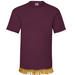 Men's Plain Short Sleeve Fringed T-Shirt - Free Worldwide Shipping- Sew Royal US